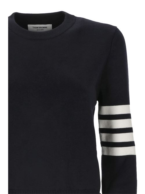 4-Bar Milano stitch jumper Thom Browne | FKA239A00219415